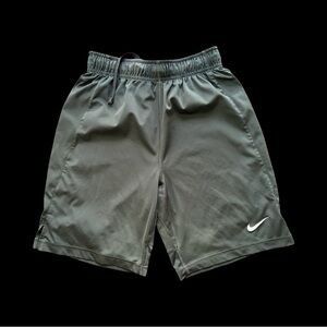 Nike kids Charcoal Athletic Shorts